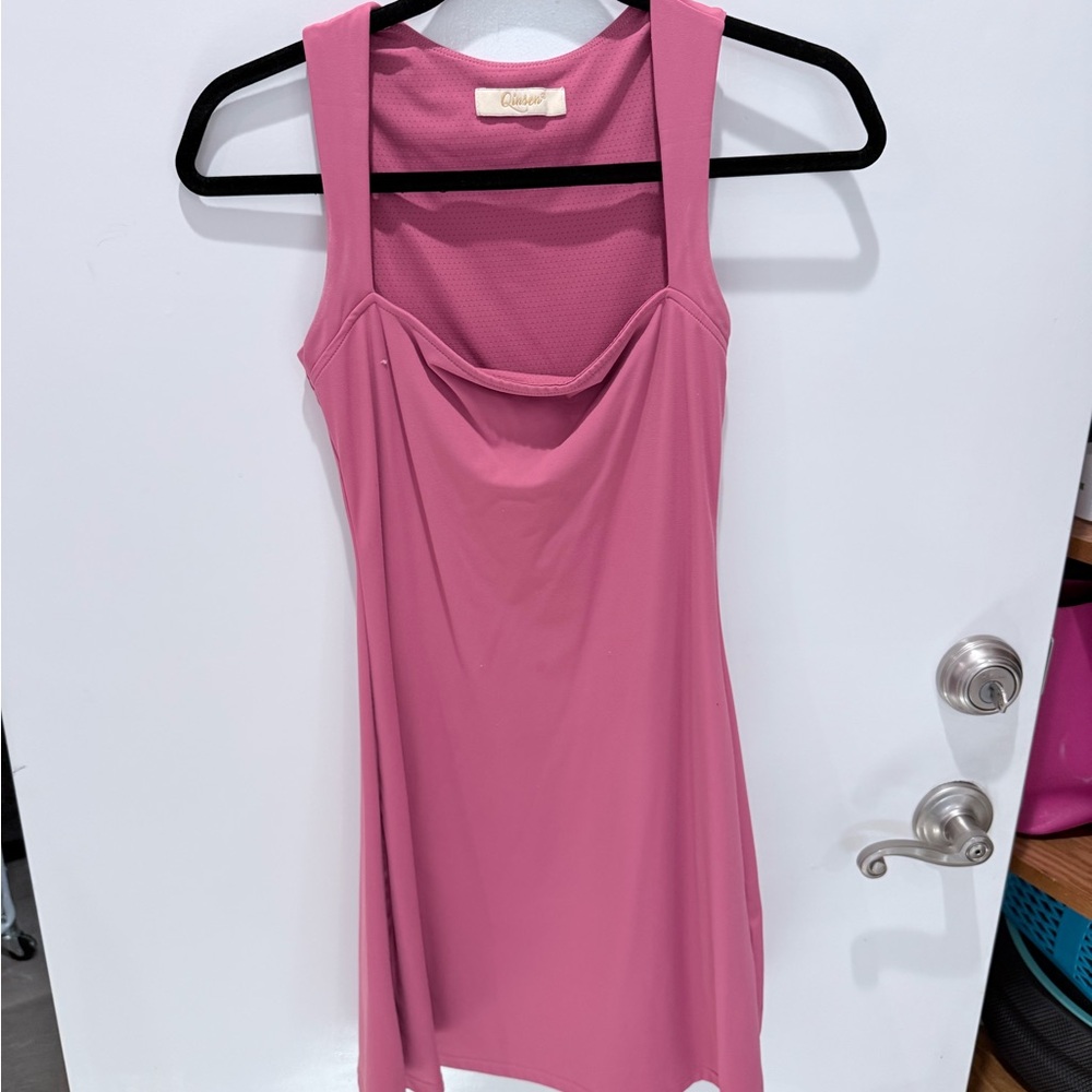Pink Sleeveless Dress